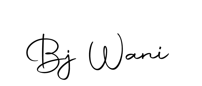 Also we have Bj Wani name is the best signature style. Create professional handwritten signature collection using Autography-DOLnW autograph style. Bj Wani signature style 10 images and pictures png