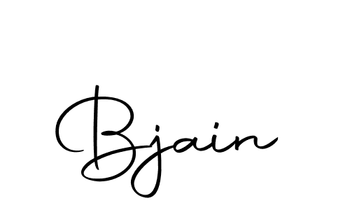 Create a beautiful signature design for name Bjain. With this signature (Autography-DOLnW) fonts, you can make a handwritten signature for free. Bjain signature style 10 images and pictures png