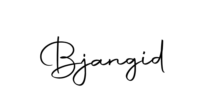 Also we have Bjangid name is the best signature style. Create professional handwritten signature collection using Autography-DOLnW autograph style. Bjangid signature style 10 images and pictures png