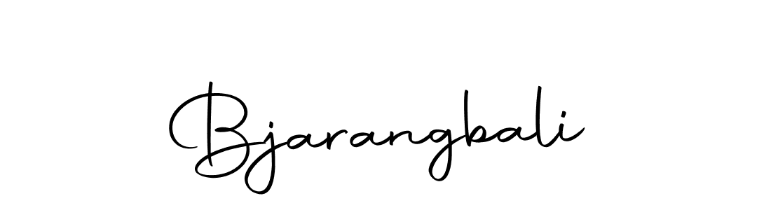 Use a signature maker to create a handwritten signature online. With this signature software, you can design (Autography-DOLnW) your own signature for name Bjarangbali. Bjarangbali signature style 10 images and pictures png