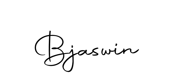 Design your own signature with our free online signature maker. With this signature software, you can create a handwritten (Autography-DOLnW) signature for name Bjaswin. Bjaswin signature style 10 images and pictures png