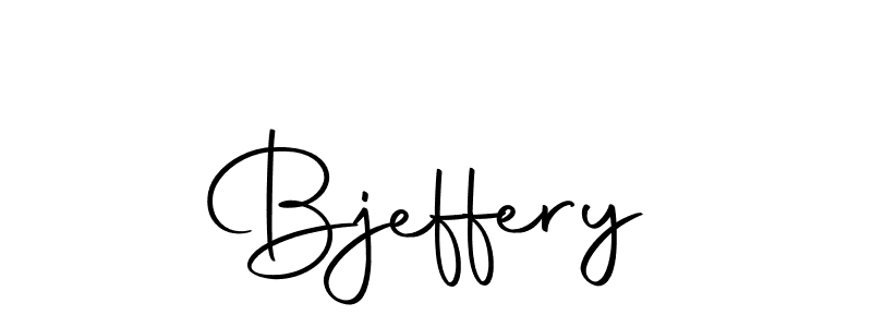 You should practise on your own different ways (Autography-DOLnW) to write your name (Bjeffery) in signature. don't let someone else do it for you. Bjeffery signature style 10 images and pictures png