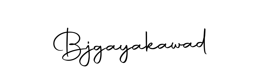 Make a beautiful signature design for name Bjgayakawad. With this signature (Autography-DOLnW) style, you can create a handwritten signature for free. Bjgayakawad signature style 10 images and pictures png