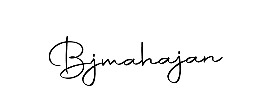 if you are searching for the best signature style for your name Bjmahajan. so please give up your signature search. here we have designed multiple signature styles  using Autography-DOLnW. Bjmahajan signature style 10 images and pictures png