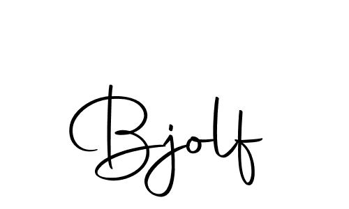 How to make Bjolf name signature. Use Autography-DOLnW style for creating short signs online. This is the latest handwritten sign. Bjolf signature style 10 images and pictures png