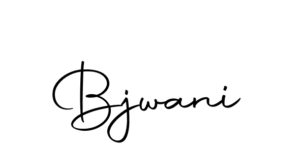 Make a beautiful signature design for name Bjwani. With this signature (Autography-DOLnW) style, you can create a handwritten signature for free. Bjwani signature style 10 images and pictures png