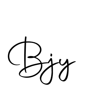 The best way (Autography-DOLnW) to make a short signature is to pick only two or three words in your name. The name Bjy include a total of six letters. For converting this name. Bjy signature style 10 images and pictures png
