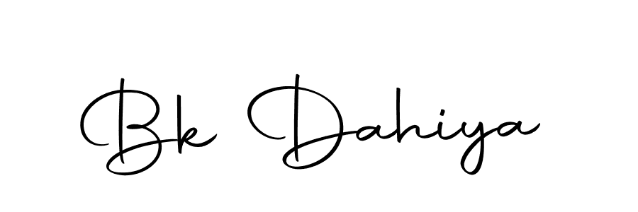 How to make Bk Dahiya signature? Autography-DOLnW is a professional autograph style. Create handwritten signature for Bk Dahiya name. Bk Dahiya signature style 10 images and pictures png