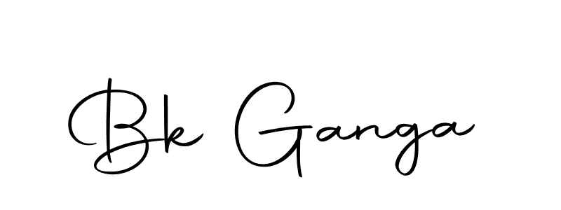 You should practise on your own different ways (Autography-DOLnW) to write your name (Bk Ganga) in signature. don't let someone else do it for you. Bk Ganga signature style 10 images and pictures png