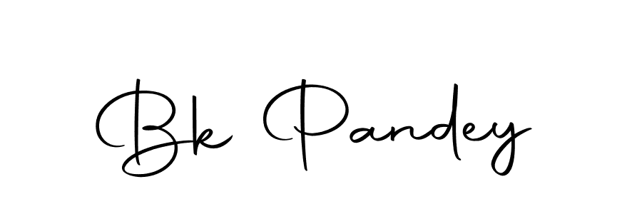 How to make Bk Pandey name signature. Use Autography-DOLnW style for creating short signs online. This is the latest handwritten sign. Bk Pandey signature style 10 images and pictures png