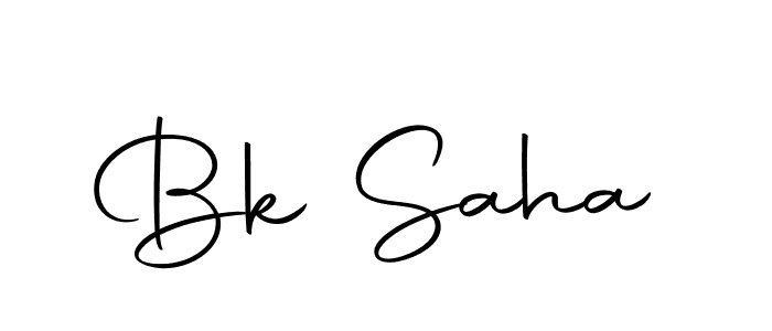Bk Saha stylish signature style. Best Handwritten Sign (Autography-DOLnW) for my name. Handwritten Signature Collection Ideas for my name Bk Saha. Bk Saha signature style 10 images and pictures png