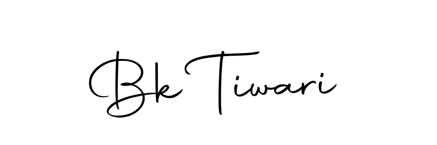 Create a beautiful signature design for name Bk Tiwari. With this signature (Autography-DOLnW) fonts, you can make a handwritten signature for free. Bk Tiwari signature style 10 images and pictures png