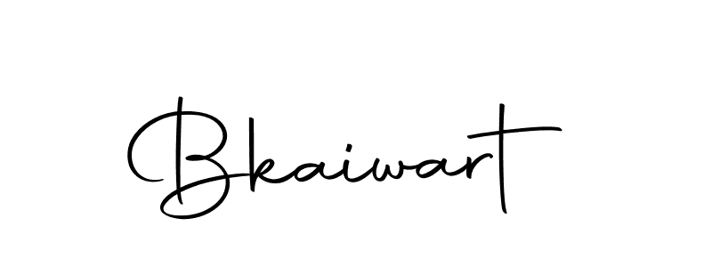 Make a beautiful signature design for name Bkaiwart. With this signature (Autography-DOLnW) style, you can create a handwritten signature for free. Bkaiwart signature style 10 images and pictures png