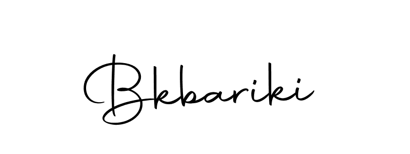 Make a beautiful signature design for name Bkbariki. Use this online signature maker to create a handwritten signature for free. Bkbariki signature style 10 images and pictures png