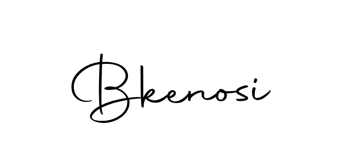 The best way (Autography-DOLnW) to make a short signature is to pick only two or three words in your name. The name Bkenosi include a total of six letters. For converting this name. Bkenosi signature style 10 images and pictures png