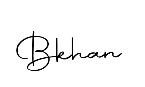 Bkhan stylish signature style. Best Handwritten Sign (Autography-DOLnW) for my name. Handwritten Signature Collection Ideas for my name Bkhan. Bkhan signature style 10 images and pictures png