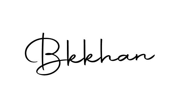 Make a beautiful signature design for name Bkkhan. With this signature (Autography-DOLnW) style, you can create a handwritten signature for free. Bkkhan signature style 10 images and pictures png
