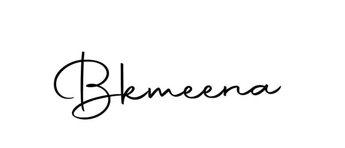 Also we have Bkmeena name is the best signature style. Create professional handwritten signature collection using Autography-DOLnW autograph style. Bkmeena signature style 10 images and pictures png