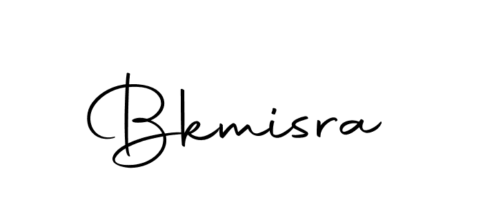 Design your own signature with our free online signature maker. With this signature software, you can create a handwritten (Autography-DOLnW) signature for name Bkmisra. Bkmisra signature style 10 images and pictures png