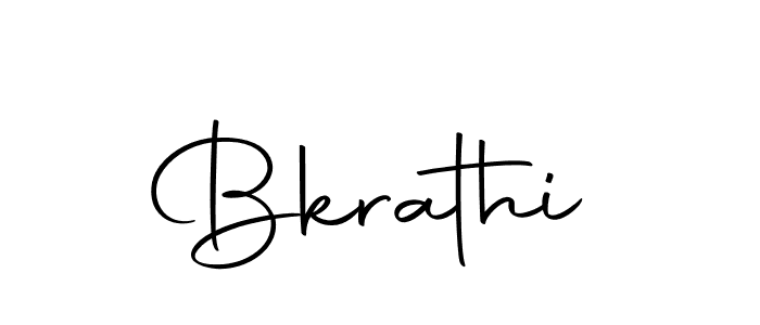 Make a beautiful signature design for name Bkrathi. With this signature (Autography-DOLnW) style, you can create a handwritten signature for free. Bkrathi signature style 10 images and pictures png