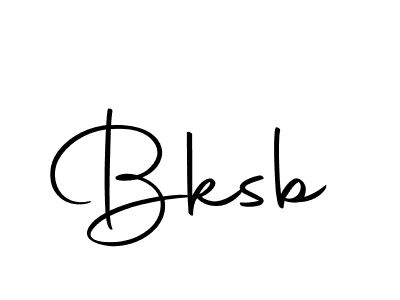 Design your own signature with our free online signature maker. With this signature software, you can create a handwritten (Autography-DOLnW) signature for name Bksb. Bksb signature style 10 images and pictures png