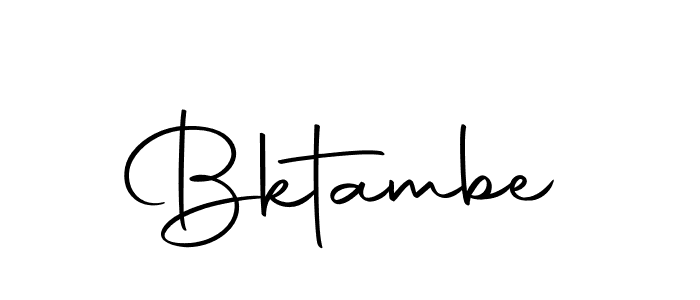 The best way (Autography-DOLnW) to make a short signature is to pick only two or three words in your name. The name Bktambe include a total of six letters. For converting this name. Bktambe signature style 10 images and pictures png