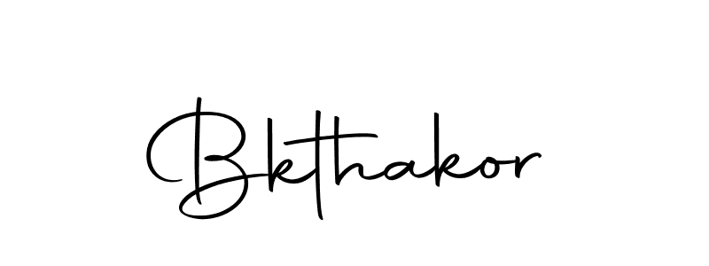 Use a signature maker to create a handwritten signature online. With this signature software, you can design (Autography-DOLnW) your own signature for name Bkthakor. Bkthakor signature style 10 images and pictures png