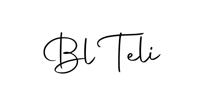 Bl Teli stylish signature style. Best Handwritten Sign (Autography-DOLnW) for my name. Handwritten Signature Collection Ideas for my name Bl Teli. Bl Teli signature style 10 images and pictures png