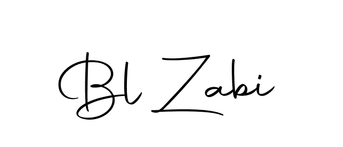 The best way (Autography-DOLnW) to make a short signature is to pick only two or three words in your name. The name Bl Zabi include a total of six letters. For converting this name. Bl Zabi signature style 10 images and pictures png