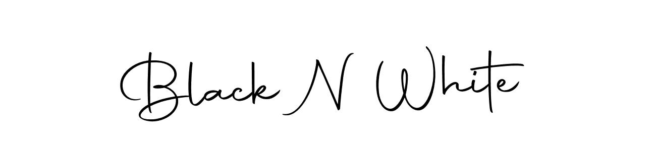 This is the best signature style for the Black N White name. Also you like these signature font (Autography-DOLnW). Mix name signature. Black N White signature style 10 images and pictures png