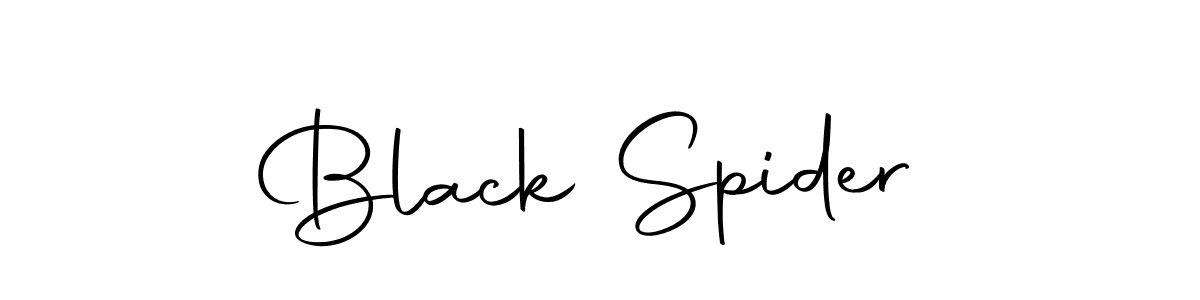 Black Spider stylish signature style. Best Handwritten Sign (Autography-DOLnW) for my name. Handwritten Signature Collection Ideas for my name Black Spider. Black Spider signature style 10 images and pictures png
