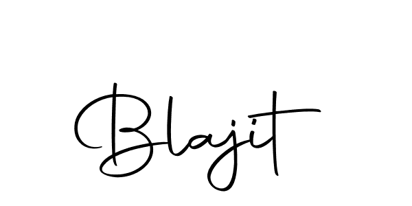 Make a beautiful signature design for name Blajit. With this signature (Autography-DOLnW) style, you can create a handwritten signature for free. Blajit signature style 10 images and pictures png