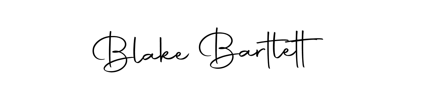 Design your own signature with our free online signature maker. With this signature software, you can create a handwritten (Autography-DOLnW) signature for name Blake Bartlett. Blake Bartlett signature style 10 images and pictures png