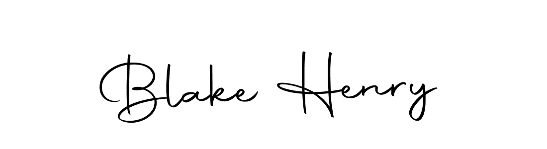 Design your own signature with our free online signature maker. With this signature software, you can create a handwritten (Autography-DOLnW) signature for name Blake Henry. Blake Henry signature style 10 images and pictures png