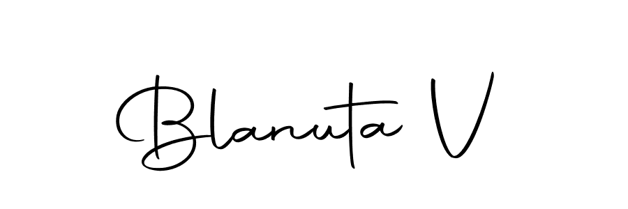 Best and Professional Signature Style for Blanuta V. Autography-DOLnW Best Signature Style Collection. Blanuta V signature style 10 images and pictures png