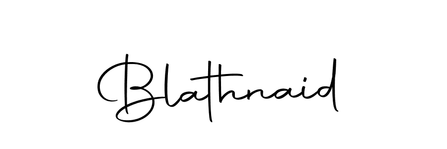 Create a beautiful signature design for name Blathnaid. With this signature (Autography-DOLnW) fonts, you can make a handwritten signature for free. Blathnaid signature style 10 images and pictures png