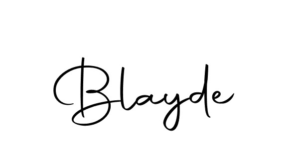 The best way (Autography-DOLnW) to make a short signature is to pick only two or three words in your name. The name Blayde include a total of six letters. For converting this name. Blayde signature style 10 images and pictures png