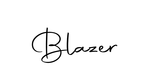 Design your own signature with our free online signature maker. With this signature software, you can create a handwritten (Autography-DOLnW) signature for name Blazer. Blazer signature style 10 images and pictures png