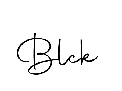 Create a beautiful signature design for name Blck. With this signature (Autography-DOLnW) fonts, you can make a handwritten signature for free. Blck signature style 10 images and pictures png