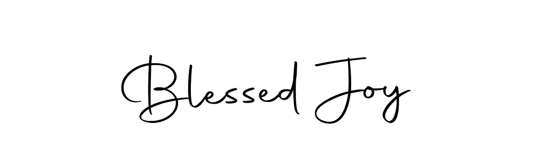 Create a beautiful signature design for name Blessed Joy. With this signature (Autography-DOLnW) fonts, you can make a handwritten signature for free. Blessed Joy signature style 10 images and pictures png