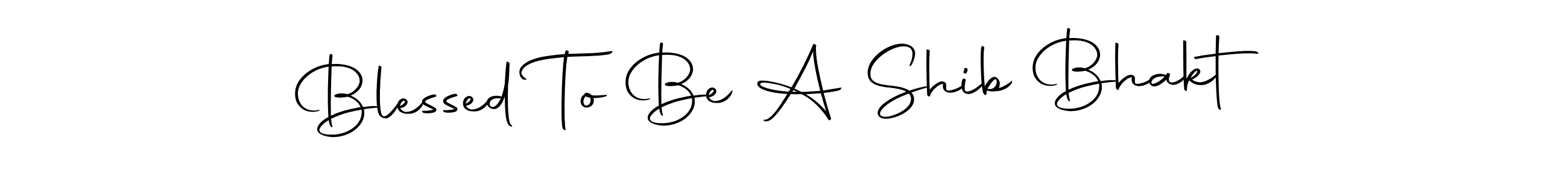 It looks lik you need a new signature style for name Blessed To Be A Shib Bhakt. Design unique handwritten (Autography-DOLnW) signature with our free signature maker in just a few clicks. Blessed To Be A Shib Bhakt signature style 10 images and pictures png