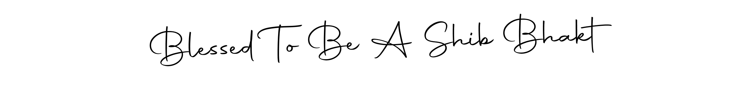 It looks lik you need a new signature style for name Blessed To Be A Shib Bhakt. Design unique handwritten (Autography-DOLnW) signature with our free signature maker in just a few clicks. Blessed To Be A Shib Bhakt signature style 10 images and pictures png