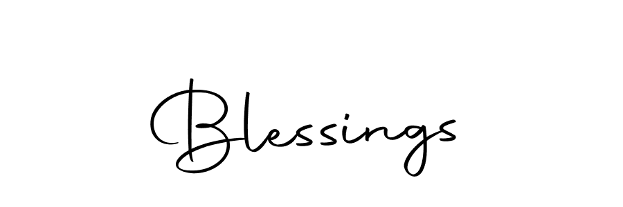 You should practise on your own different ways (Autography-DOLnW) to write your name (Blessings) in signature. don't let someone else do it for you. Blessings signature style 10 images and pictures png