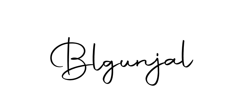 Use a signature maker to create a handwritten signature online. With this signature software, you can design (Autography-DOLnW) your own signature for name Blgunjal. Blgunjal signature style 10 images and pictures png