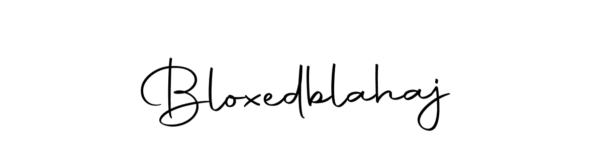Make a beautiful signature design for name Bloxedblahaj. With this signature (Autography-DOLnW) style, you can create a handwritten signature for free. Bloxedblahaj signature style 10 images and pictures png