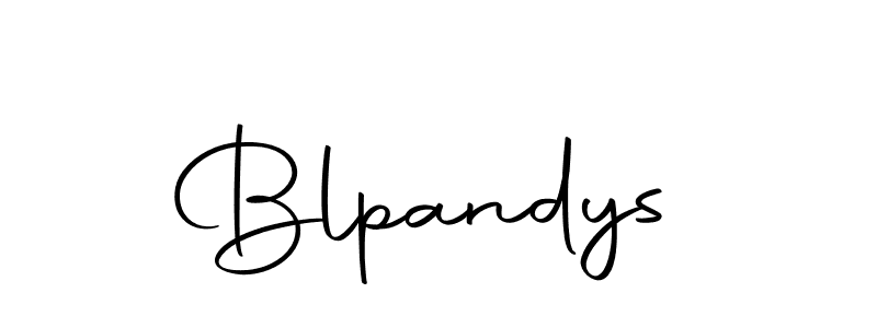 Create a beautiful signature design for name Blpandys. With this signature (Autography-DOLnW) fonts, you can make a handwritten signature for free. Blpandys signature style 10 images and pictures png