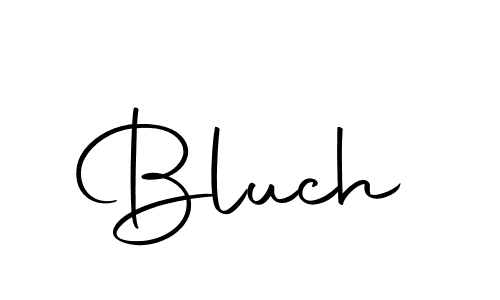 You should practise on your own different ways (Autography-DOLnW) to write your name (Bluch) in signature. don't let someone else do it for you. Bluch signature style 10 images and pictures png