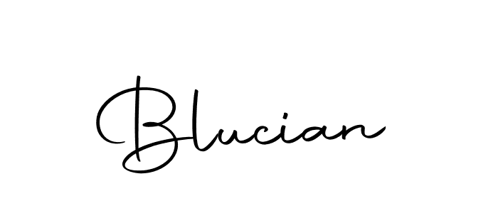 You should practise on your own different ways (Autography-DOLnW) to write your name (Blucian) in signature. don't let someone else do it for you. Blucian signature style 10 images and pictures png