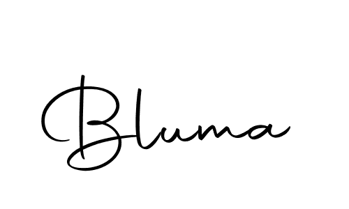 You should practise on your own different ways (Autography-DOLnW) to write your name (Bluma) in signature. don't let someone else do it for you. Bluma signature style 10 images and pictures png