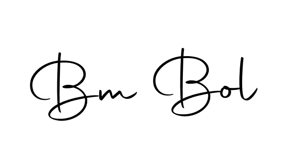 if you are searching for the best signature style for your name Bm Bol. so please give up your signature search. here we have designed multiple signature styles  using Autography-DOLnW. Bm Bol signature style 10 images and pictures png